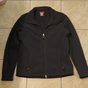 VTG Nike ACG Black Black Fleece Jacket Women's Full Zip Size M